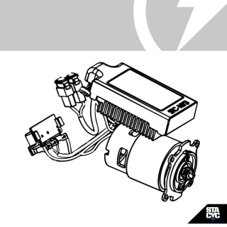 Náhradný ESC AND MOTOR COMBO - 12EDRIVE
