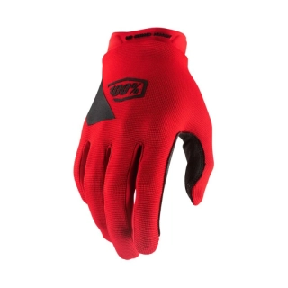 Rukavice 100% RIDECAMP Gloves Red - L