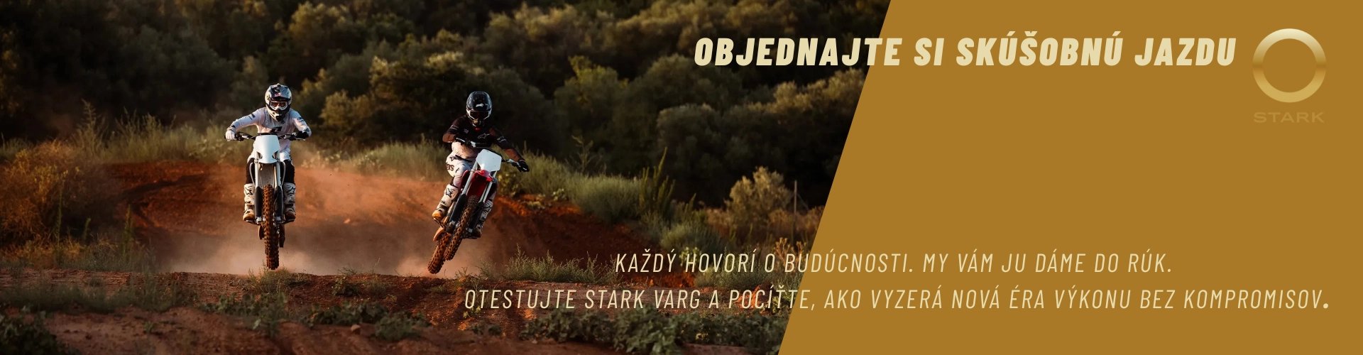 skúšobná jazda Stark VARG MX 1.0 červená